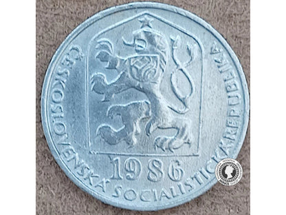 10 halier - Česko-Slovensko - 1986