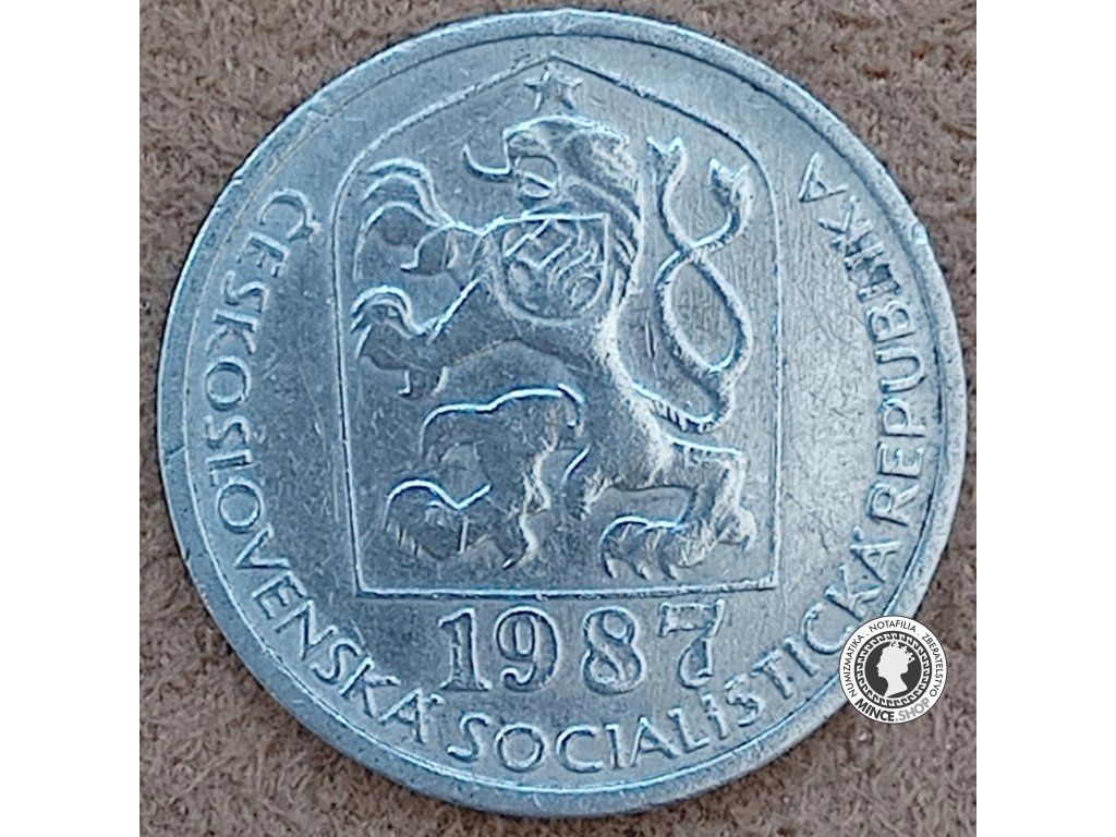 10 halier - Česko-Slovensko - 1987