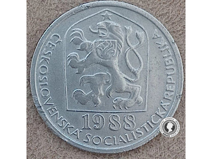 50 halier - Česko-Slovensko - 1988