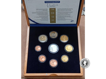 Sady € mincí - Euro mince NBS - 2013 / Proof - drevená kazeta