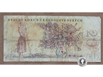 20 Korún - 1949 - ČSR