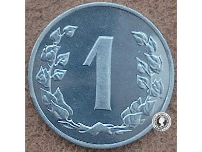 1 halier - Česko-Slovensko - 1992 - UNC