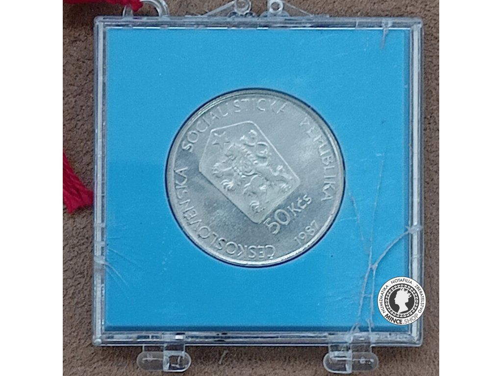 50 Kčs/1987 - Kôň Převalského - PROOF