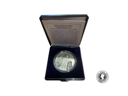 Strieborná minca Ag 10€/2022 PROOF - Začiatok osídľovania Kovačice Slovákmi - 220. výročie