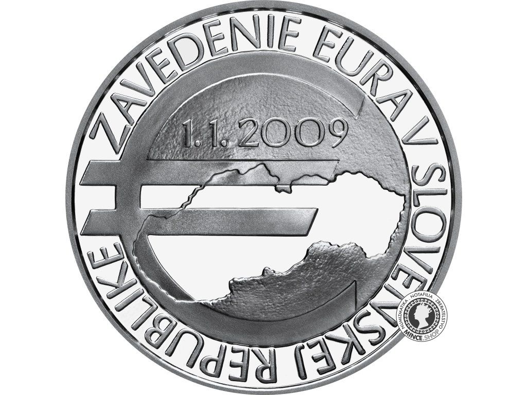Strieborná minca BK 10€ / 2019 - Zavedenie Eura