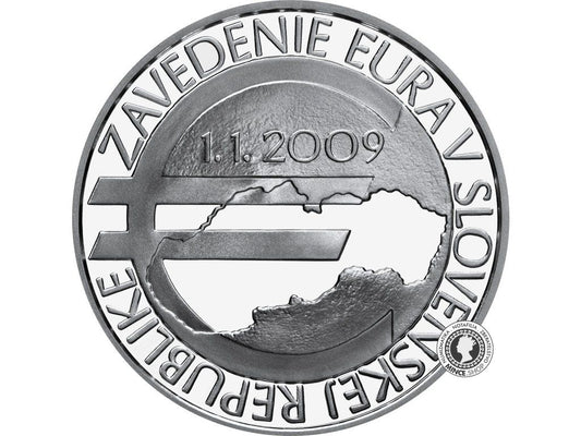 Strieborná minca BK 10€ / 2019 - Zavedenie Eura