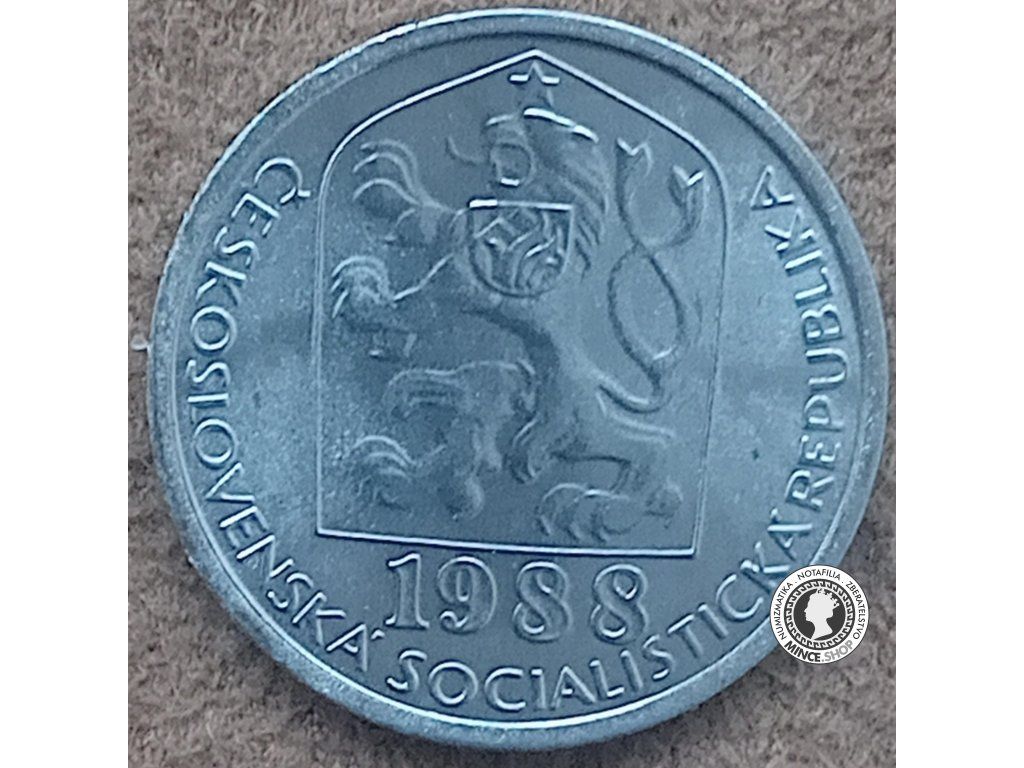 10 halier - Česko-Slovensko - 1988 - UNC