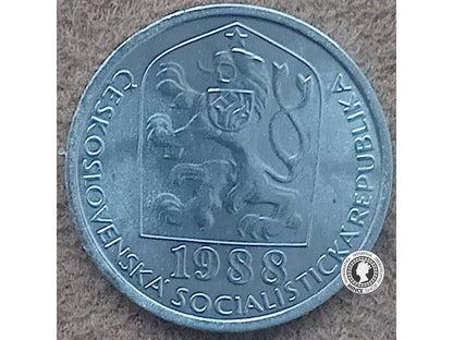 10 halier - Česko-Slovensko - 1988 - UNC