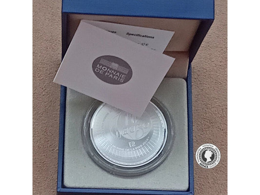 10€ strieborná minca 2014 Majstrovstvá Sveta vo futbale - FIFA - Brazília