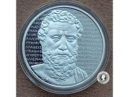 10€ strieborná minca 2012 Aeschylus - PROOF