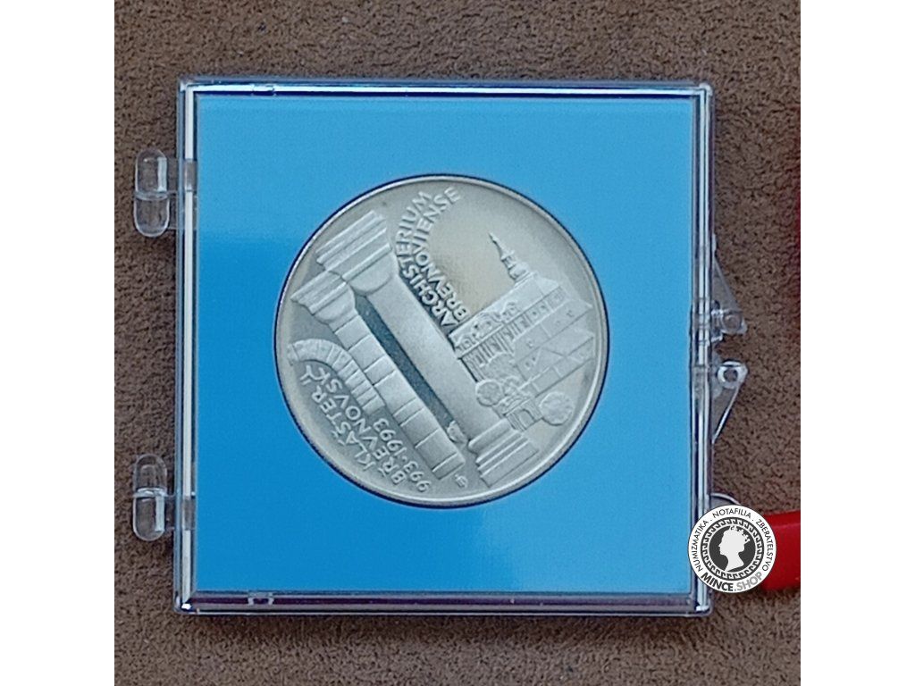 100 Kčs/1993 - Břevnovský kláštor v Prahe - 100. výročie založenia - kvalita PROOF