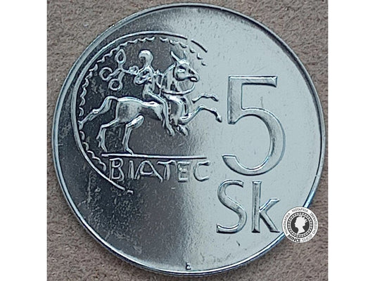 5 koruna - Slovensko - 2004 - UNC
