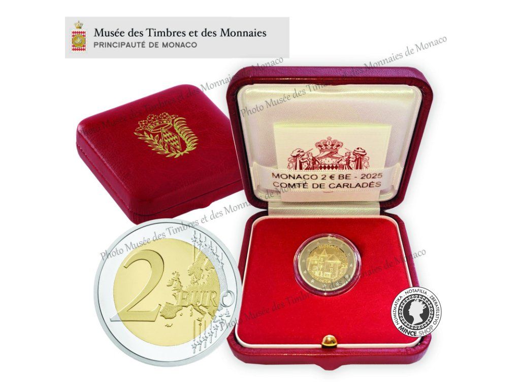 2€ PROOF Monaco / 2025 - Comté de Carladès