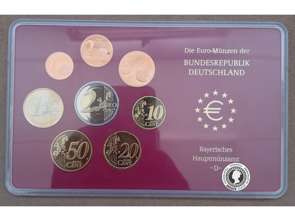 2002 Nemecko EURO-MUNZEN sada