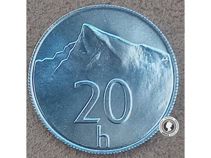 20 halier - Slovensko - 1993 - UNC