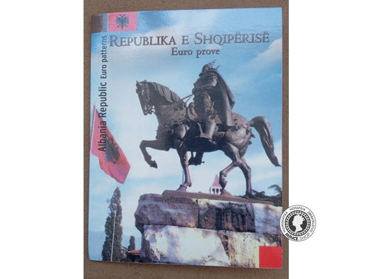 2004 Albánsko €URO VZORY sada