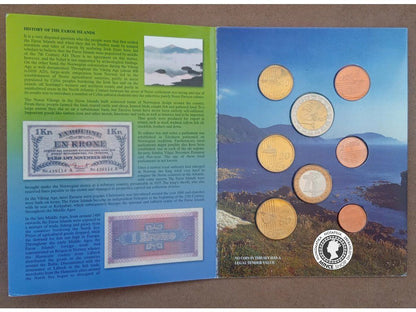 2004 Faerské Ostrovy €URO VZORY sada