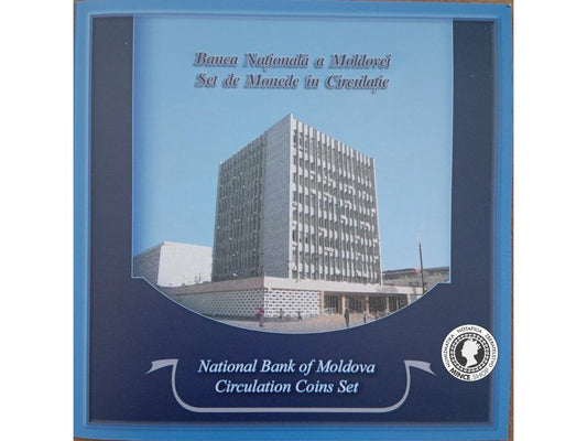 Moldavsko obehové mince sada