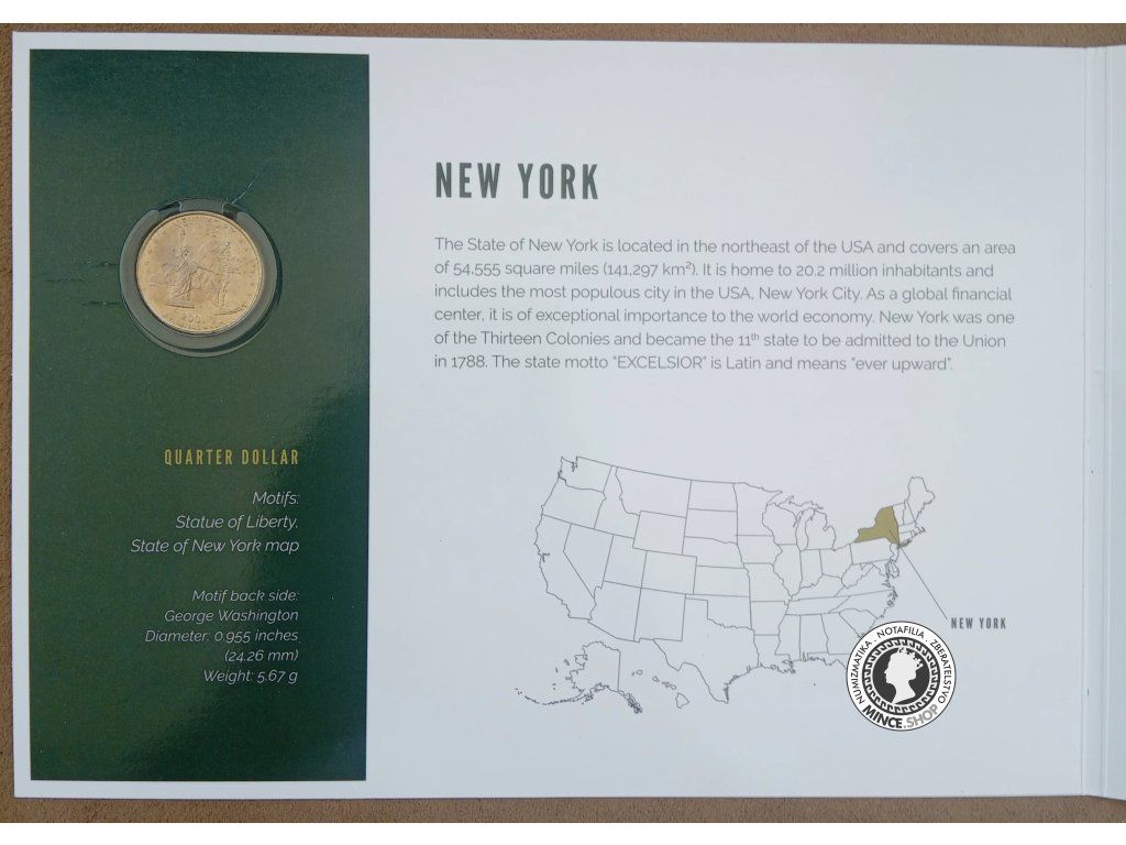 The 50 U.S. States - New York sada