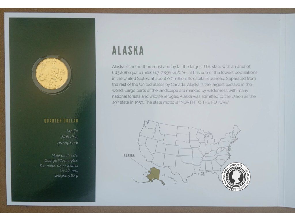 The 50 U.S. States - Alaska sada