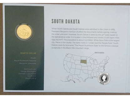 The 50 U.S. States - South Dakota sada
