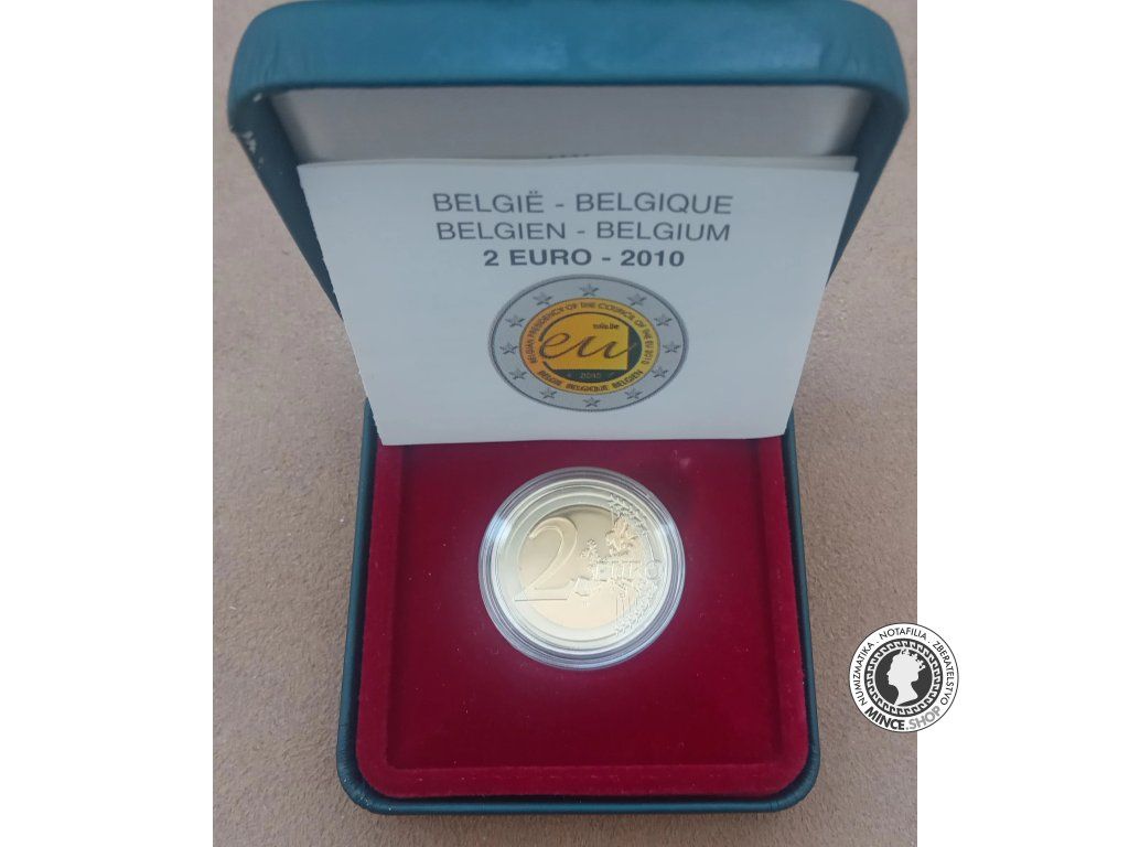 2€ minca - Belgicko 2010 - PROOF