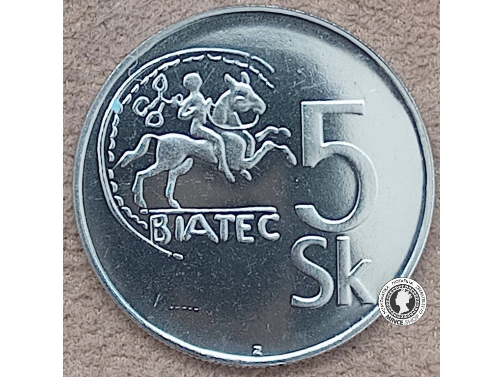 5 koruna - Slovensko - 1998 - UNC