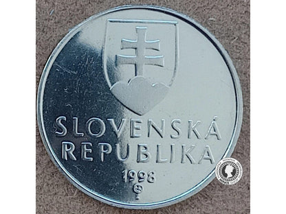 2 koruna - Slovensko - 1998 - UNC