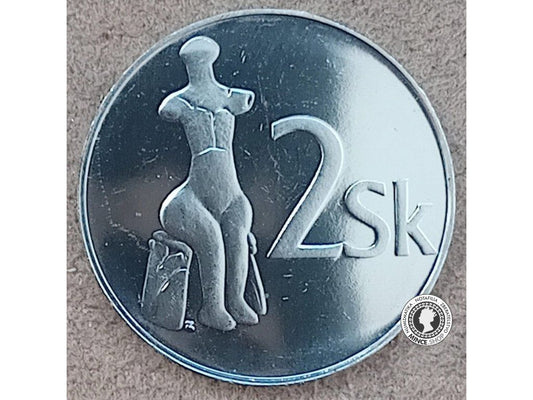 2 koruna - Slovensko - 1998 - UNC