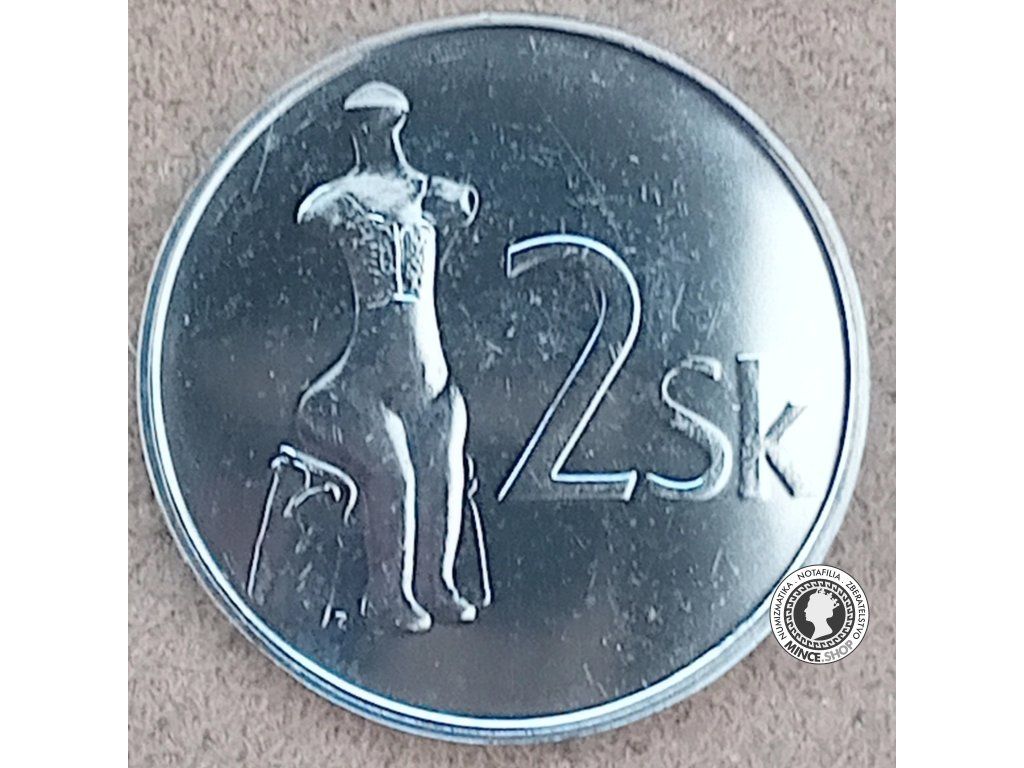 2 koruna - Slovensko - 2002 - UNC
