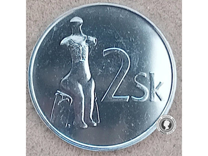 2 koruna - Slovensko - 2002 - UNC