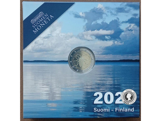 2 euro 2023 Fínsko PROOF - Finlands first nature conservation act 2023