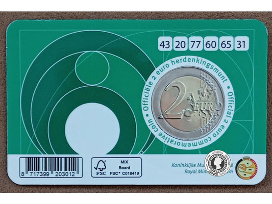 Coincard - 2 euro 2025 Belgicko - Nationale Loterij
