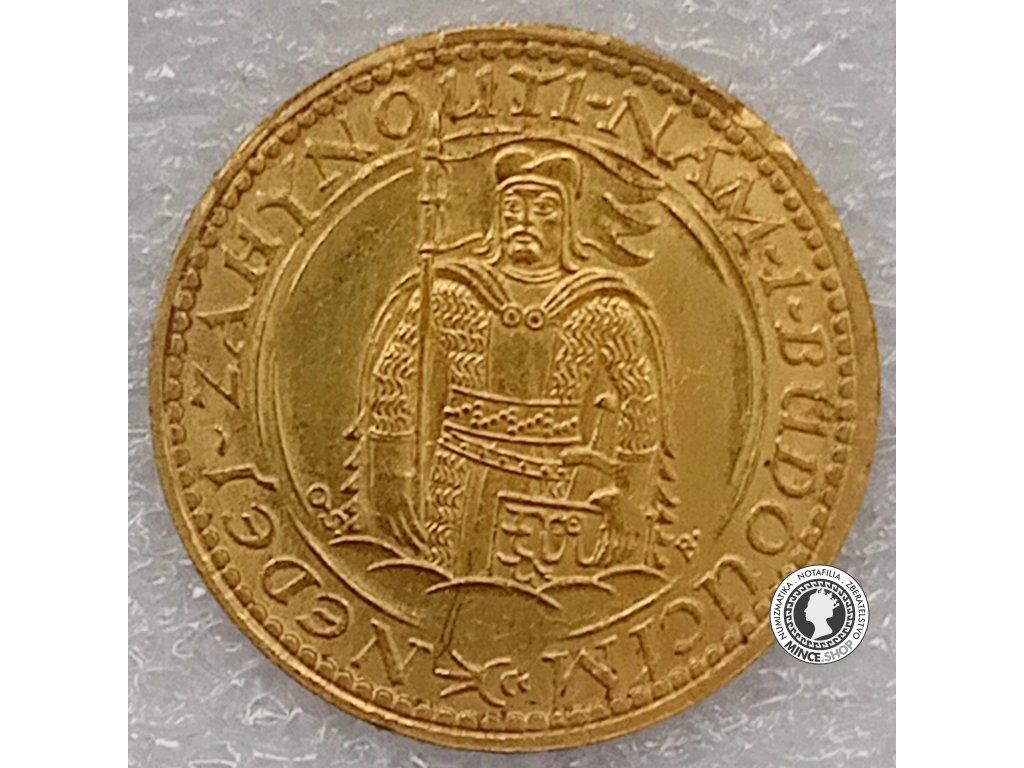 Zlatý Svätováclavský 1 Dukát 1926