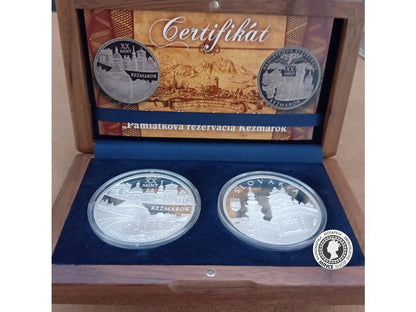 Strieborná medaila - Nezrealizované motívy zberateľských mincí - 20€ Pamiatková rezervácia Kežmarok