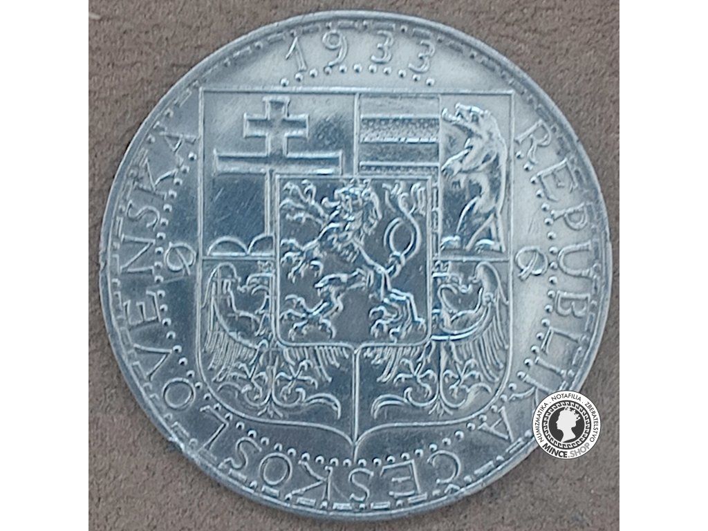 20.koruna - 1.ČSR - 1933