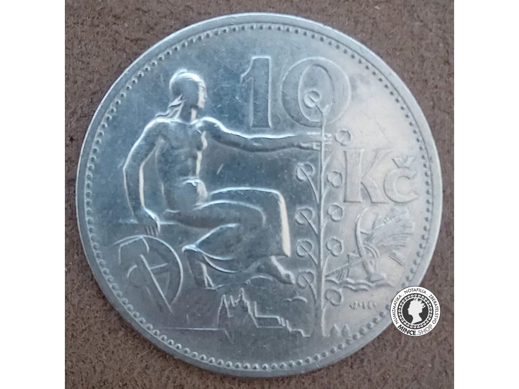 10.koruna - 1.ČSR - 1932