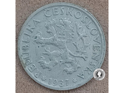 1.koruna - 1.ČSR - 1937