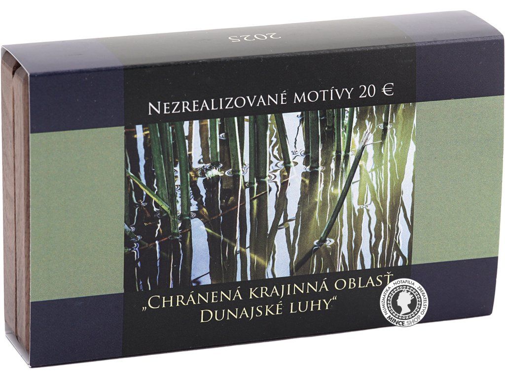 Strieborná medaila - Nezrealizované motívy zberateľských mincí - 20€ Chránená krajinná oblasť Dunajské luhy