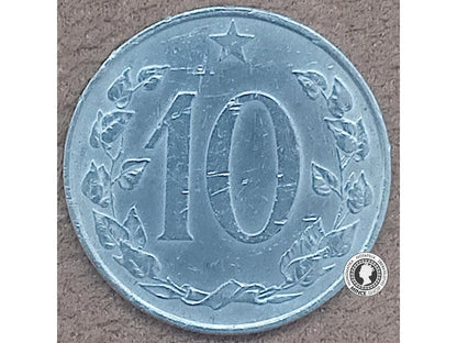 10 halier - Česko-Slovensko - 1953 RR