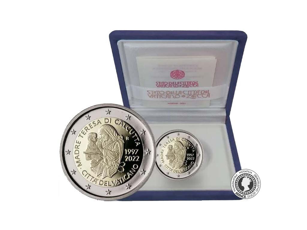 2 euro proof Vatikán 2022 - Matka Tereza