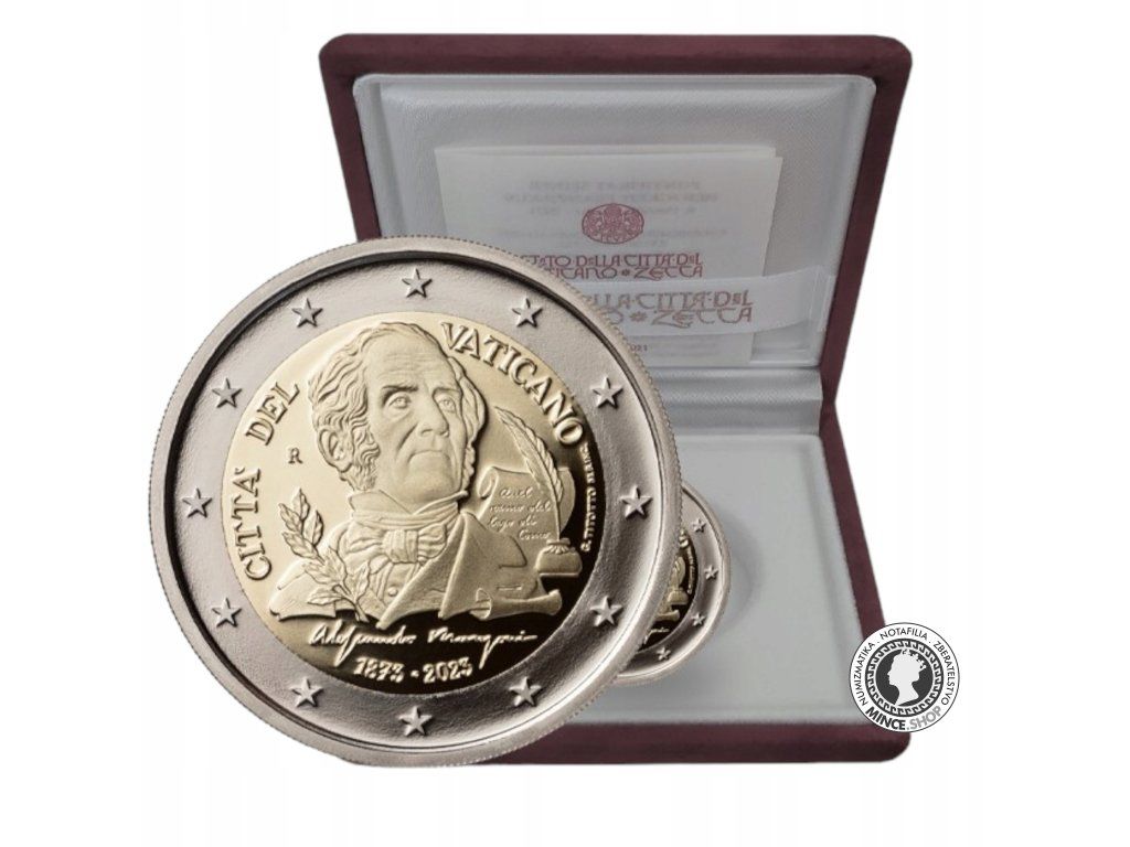 2 euro proof Vatikán 2023 - Alessandro Mazoni