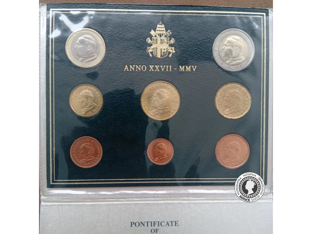 2005 Vatikán € sada