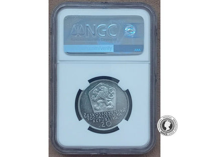 20 koruna 1972 - Andrej Sládkovič - MS 64