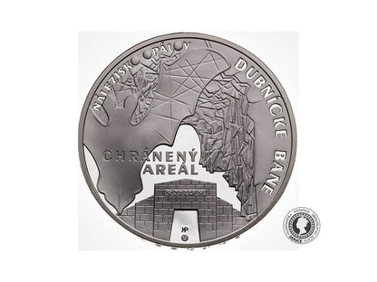 20 EUR 2014 PROOF - Chránený areál Dubnícke bane – nálezisko opálov