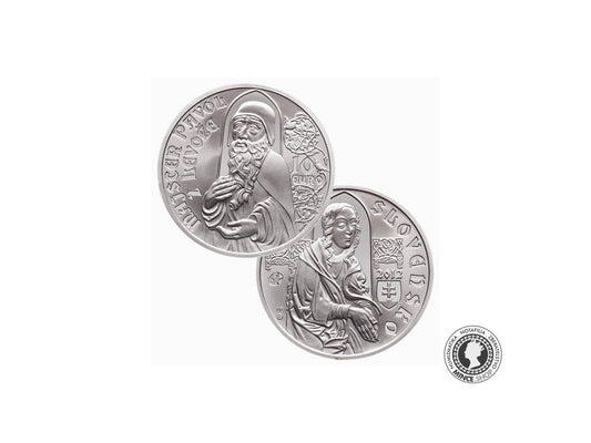 Strieborná minca Ag Proof 10€ / 2012 - Majster Pavol z Levoče