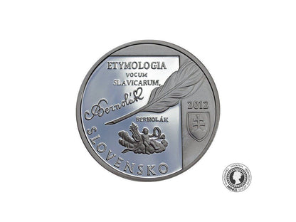 Strieborná minca Ag Proof 10€ / 2012 - Anton Bernolák – 250. výročie narodenia